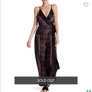 Free People Cabbage Rose Jumpsuit